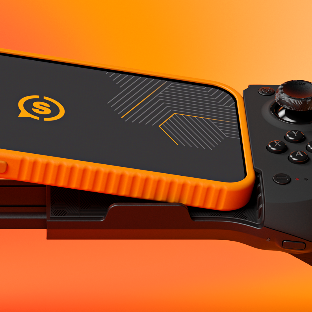 SCUF スカフ NOMAD モバイルゲーミングコントローラー (white) SCUF NOMAD Wireless Mobile Gaming Controller for iPhone White 603